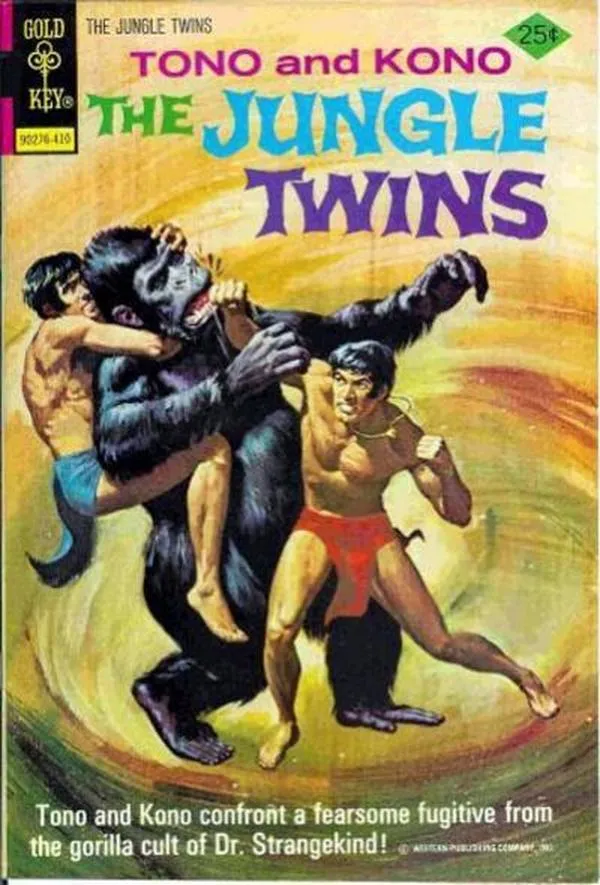 Cover of The Jungle Twins #8