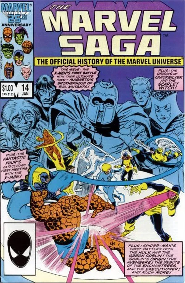 Cover of The Marvel Saga the Official History of the Marvel Universe #14