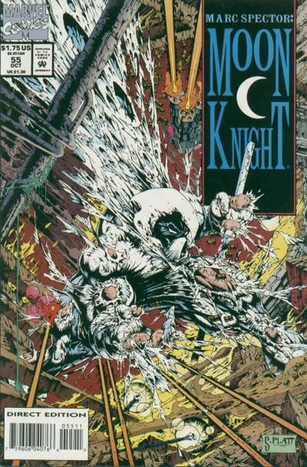 Cover of Marc Spector: Moon Knight #55