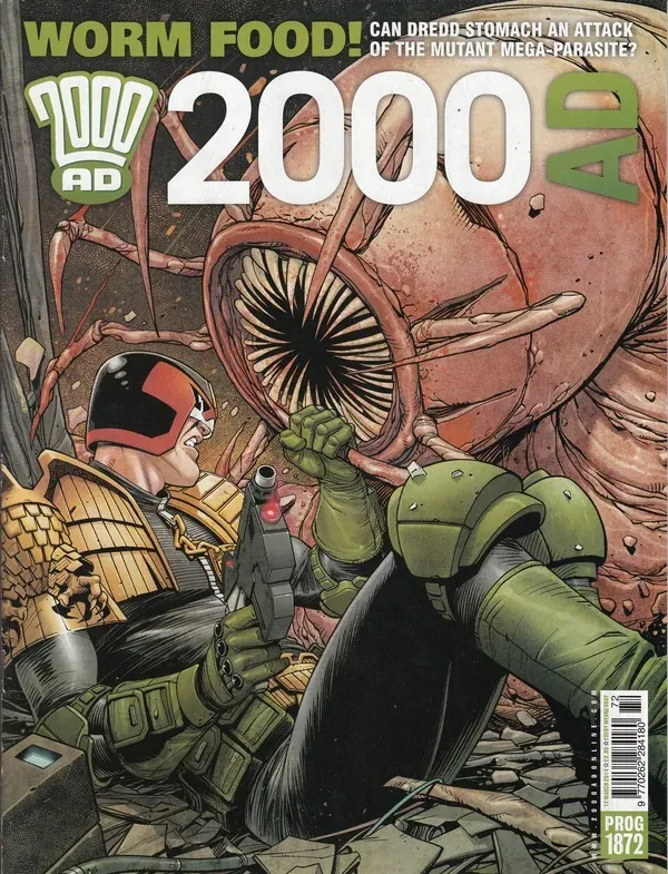 Cover of 2000 AD #1872
