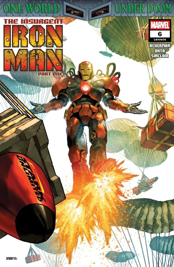 Cover of Iron Man #6 (676)