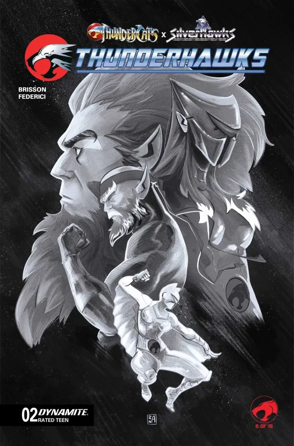 Cover of ThunderCats x SilverHawks: ThunderHawks #2