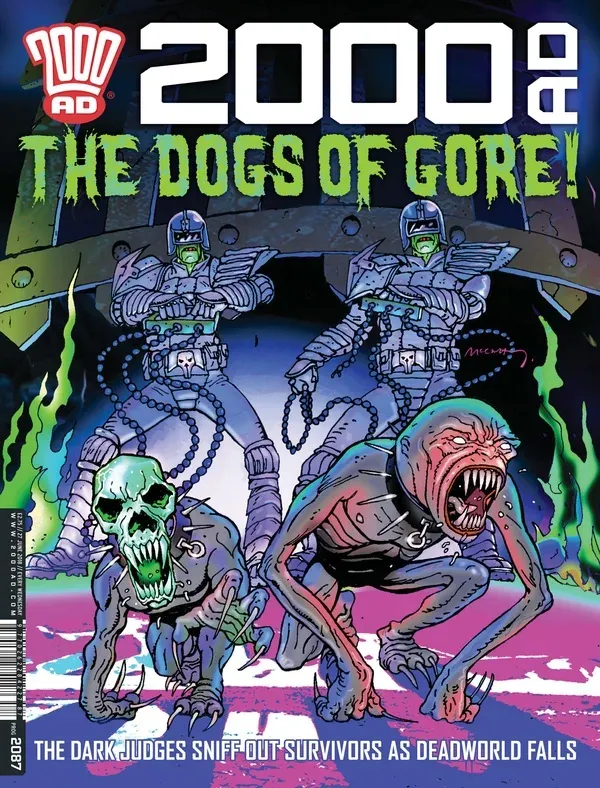 Cover of 2000 AD #2087