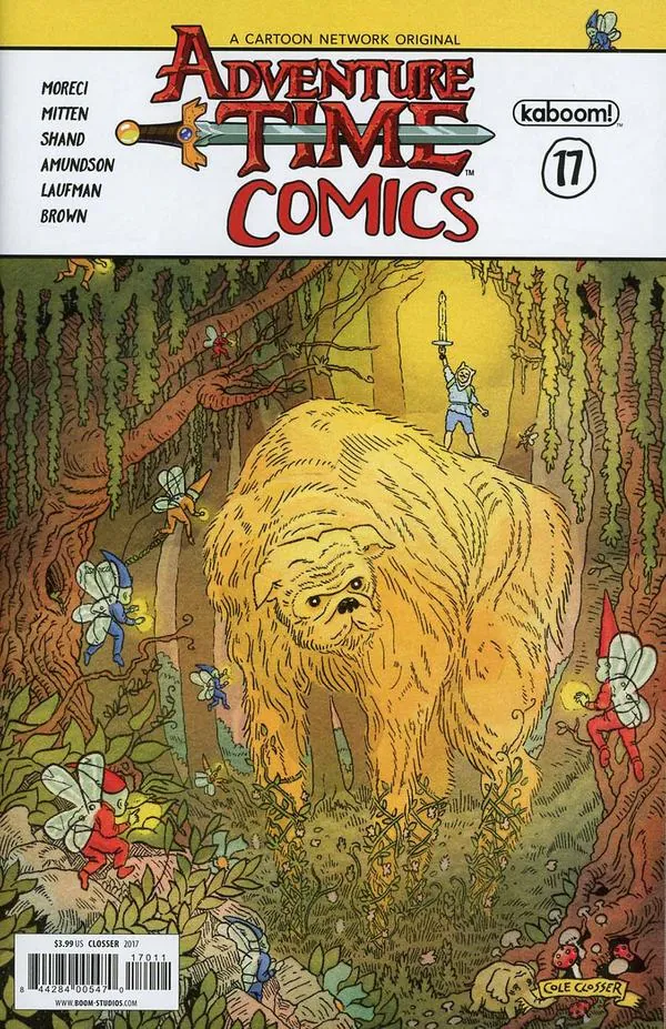 Cover of Adventure Time Comics #17