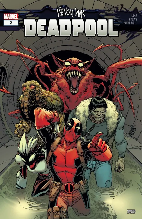 Cover of Venom War: Deadpool #2