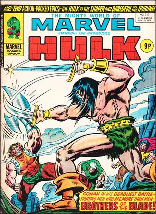 Cover of The Mighty World of Marvel #217