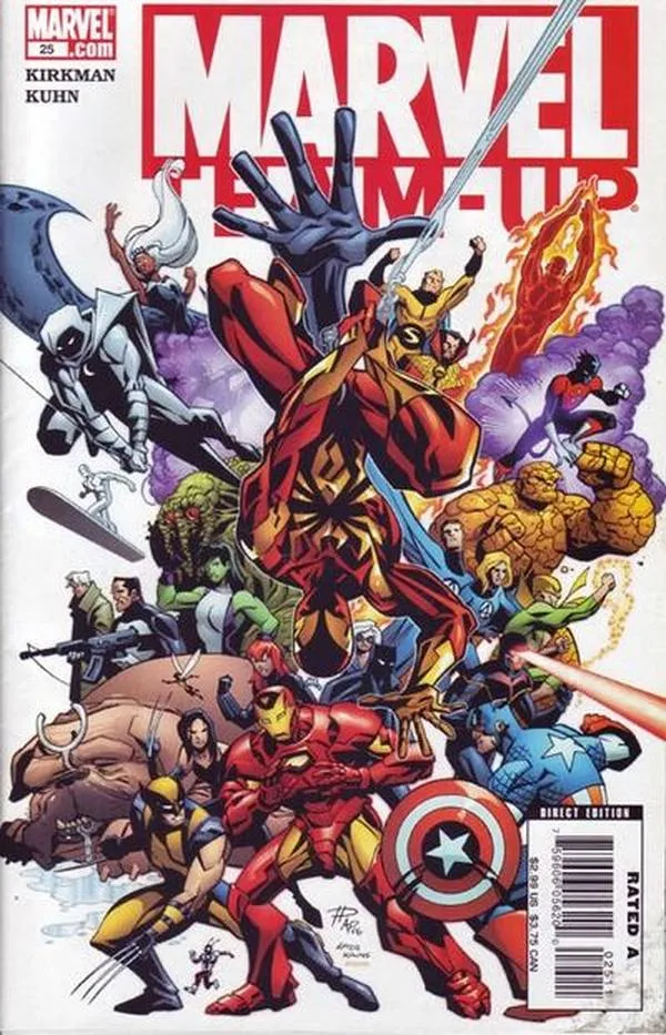 Cover of Marvel Team-Up #25