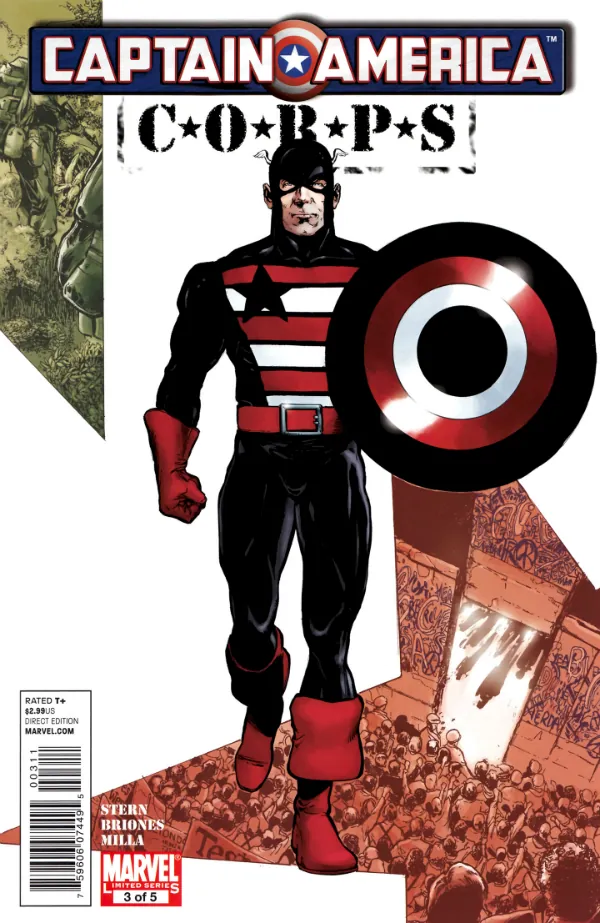 Cover of Captain America Corps #3