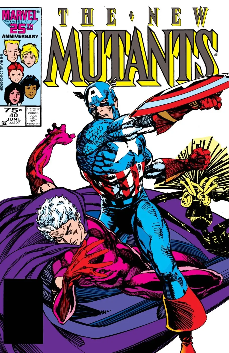 Cover of The New Mutants #40