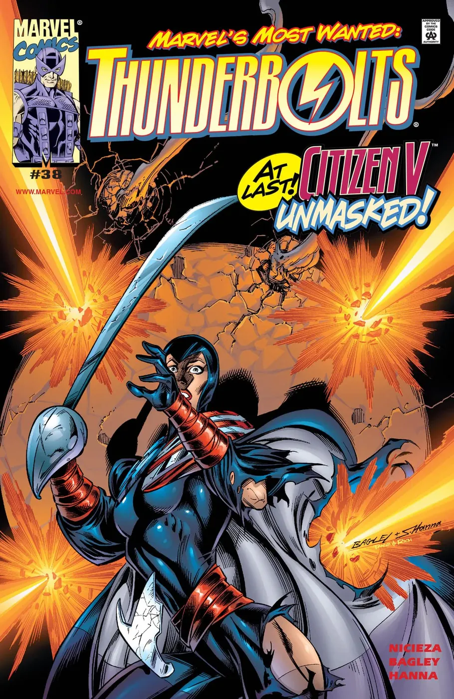 Cover of Thunderbolts #38