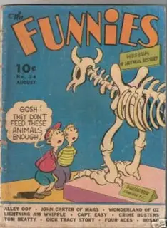 Cover of The Funnies #34