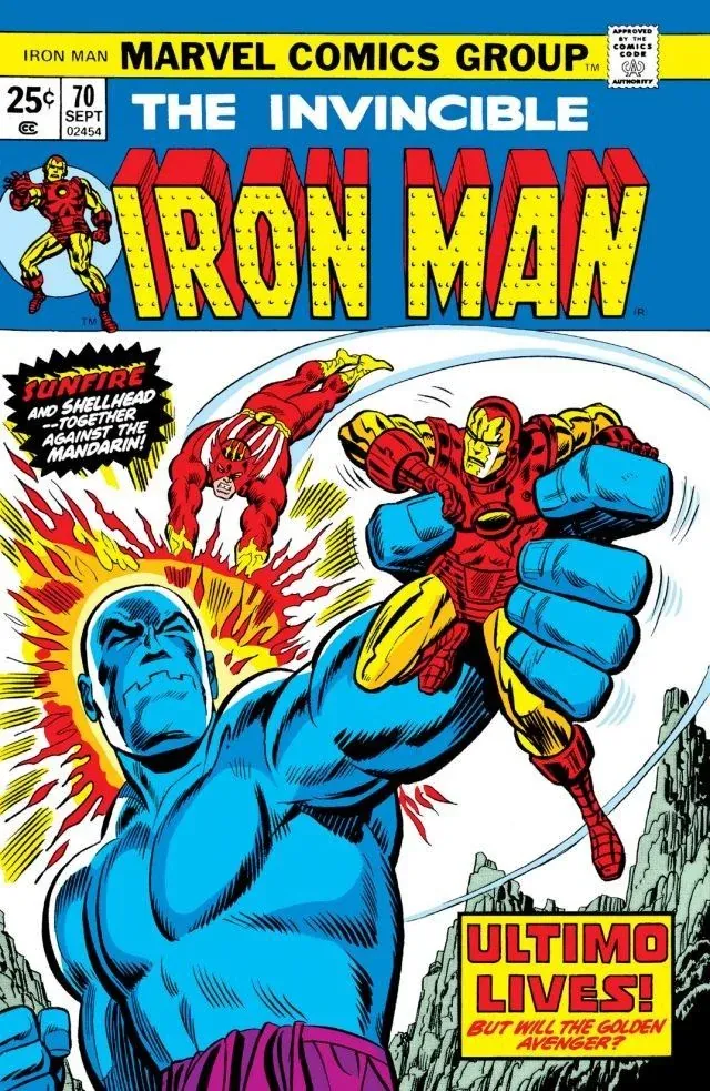 Cover of Iron Man #70