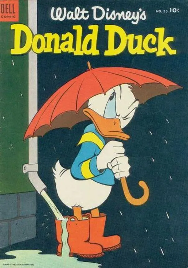 Cover of Walt Disney's Donald Duck #35