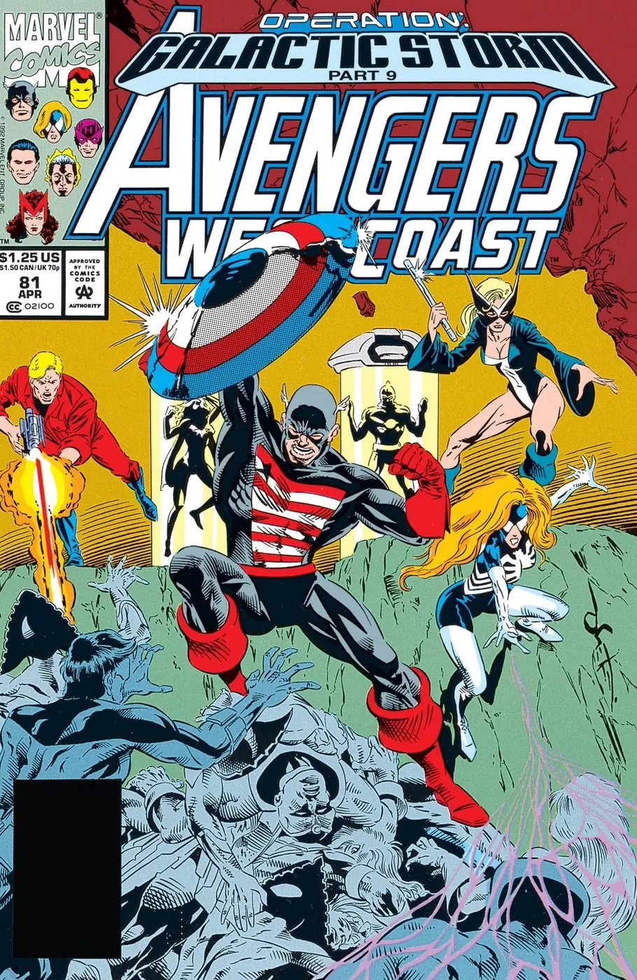 Cover of Avengers West Coast #81