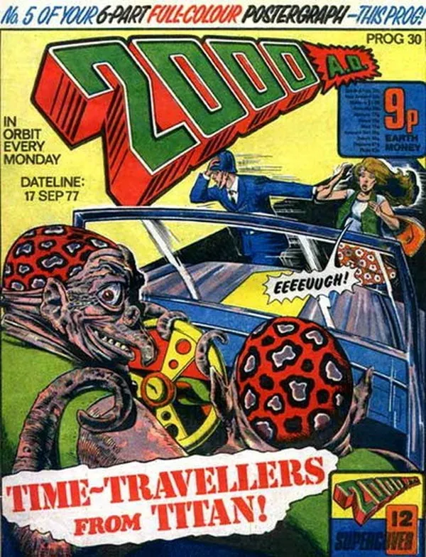 Cover of 2000 AD #30
