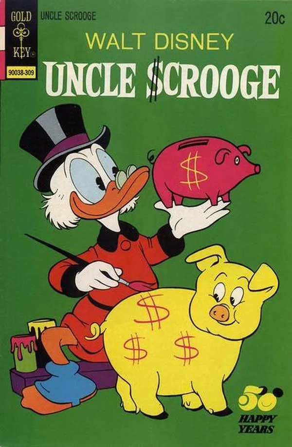 Cover of Walt Disney Uncle Scrooge #107