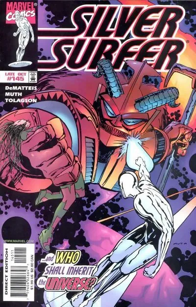 Cover of Silver Surfer #145