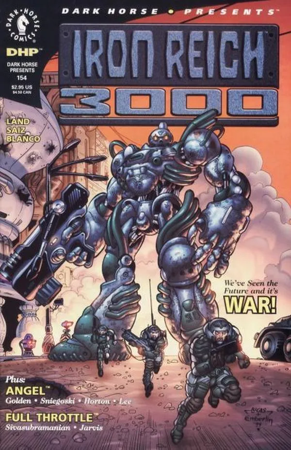 Cover of Dark Horse Presents #154
