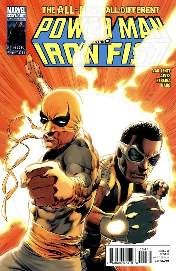 Cover of Power Man and Iron Fist #4