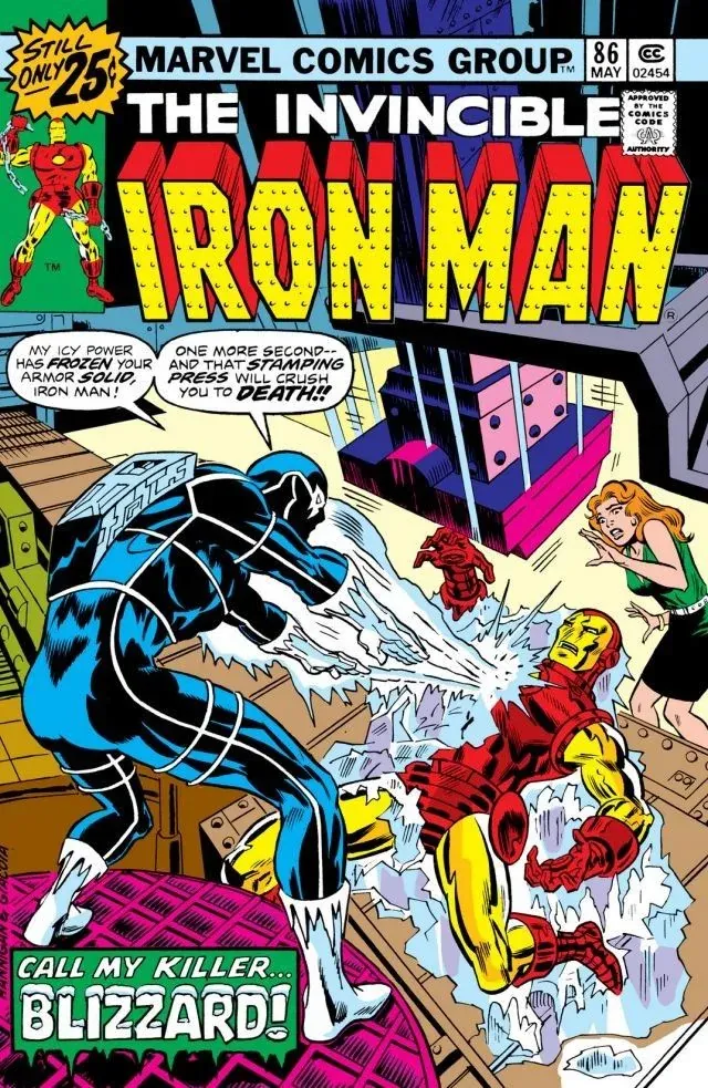 Cover of Iron Man #86
