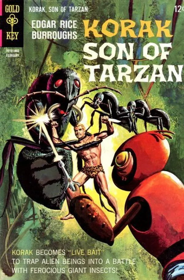 Cover of Edgar Rice Burroughs Korak, Son of Tarzan #21
