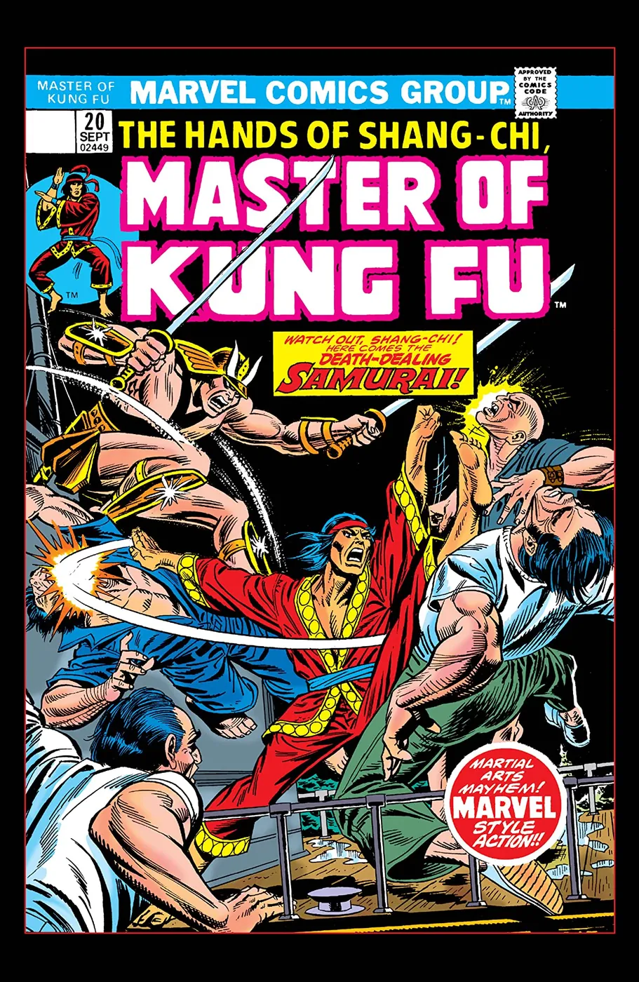 Cover of Master of Kung Fu #20