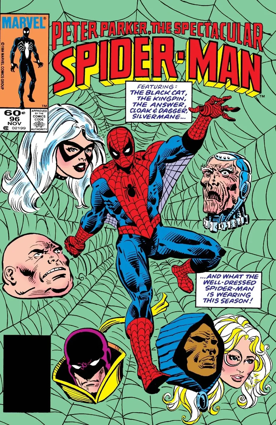 Cover of The Spectacular Spider-Man #96