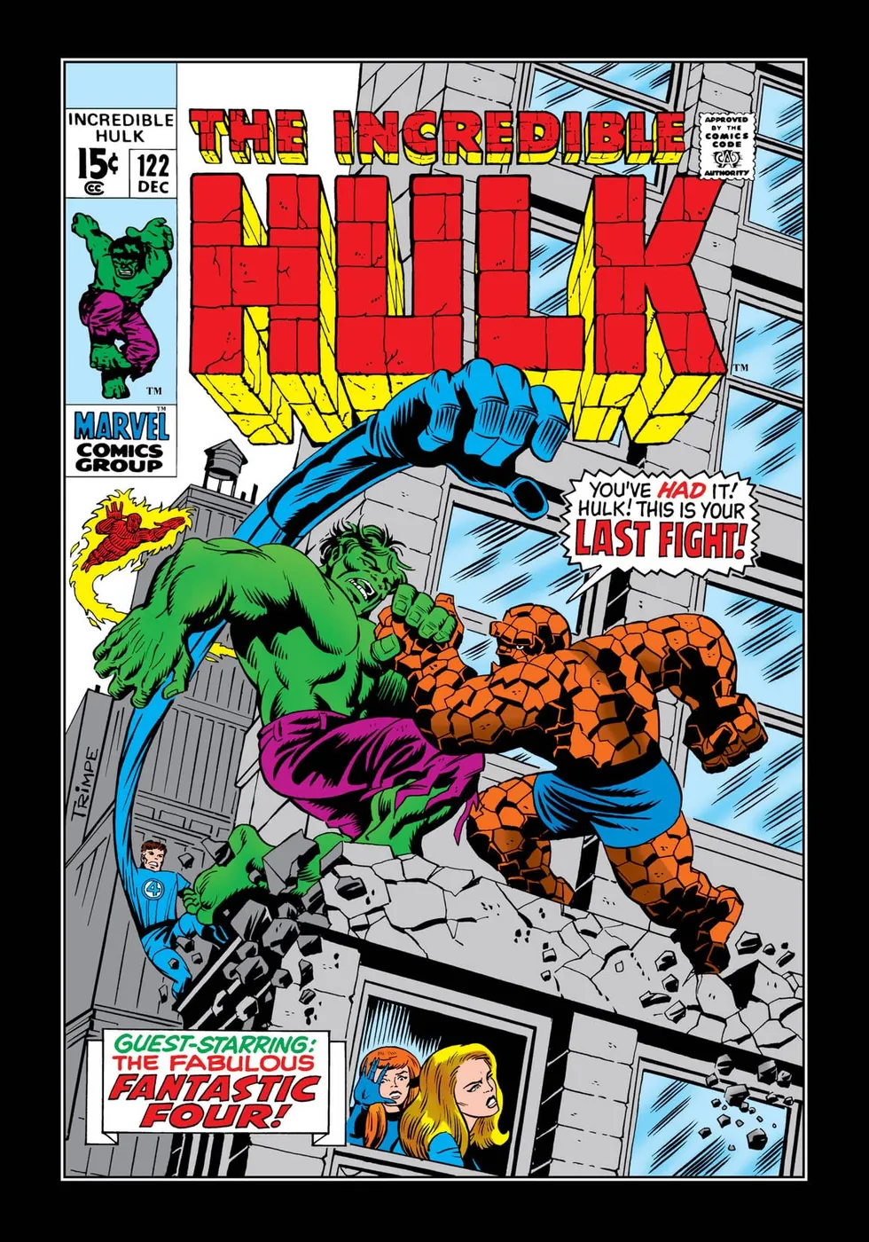 Cover of The Incredible Hulk #122