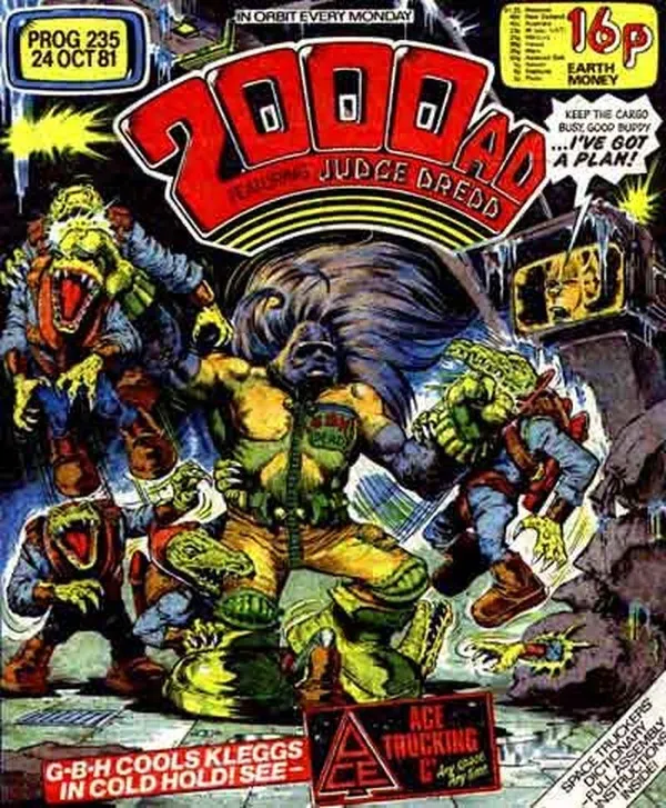 Cover of 2000 AD #235