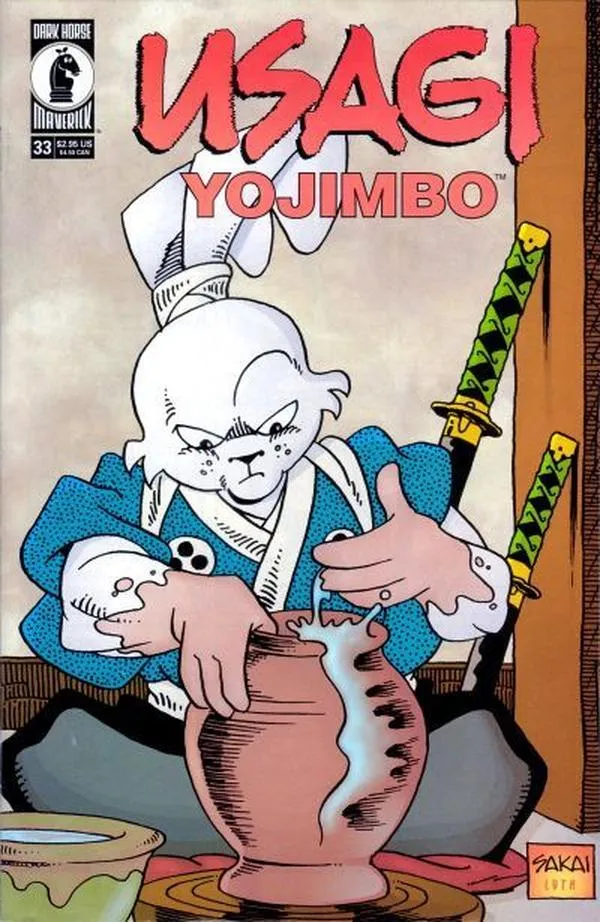 Cover of Usagi Yojimbo #33