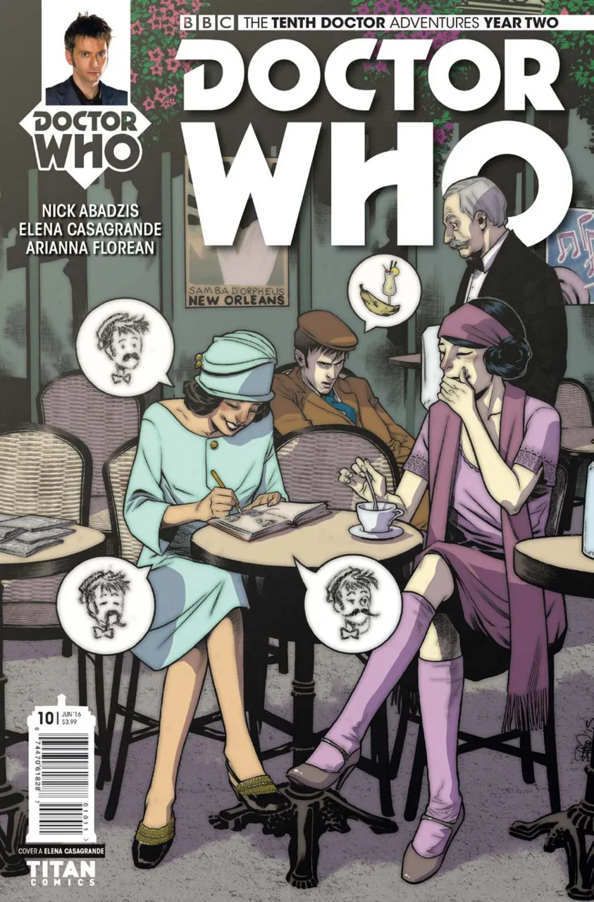 Cover of Doctor Who: The Tenth Doctor, Year Two #10