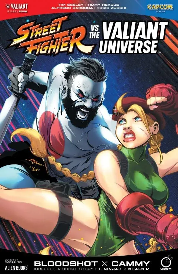 Cover of Street Fighter vs. The Valiant Universe Special #1