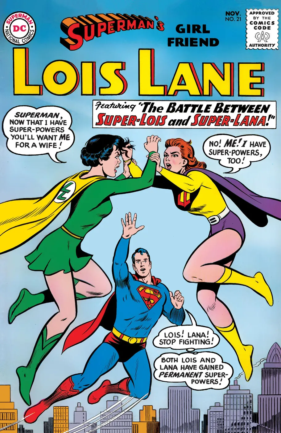Cover of Superman's Girl Friend, Lois Lane #21