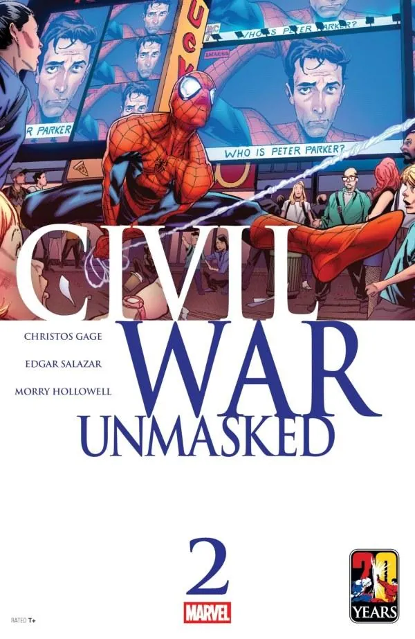 Cover of Civil War: Unmasked #2