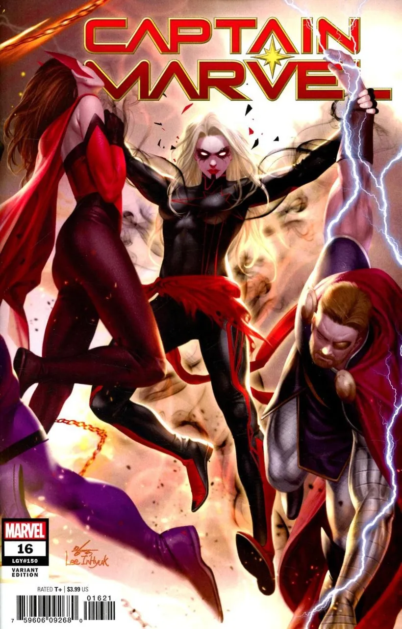 Cover of Captain Marvel #16 (150)