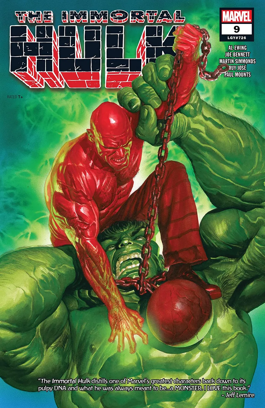 Cover of Immortal Hulk #9