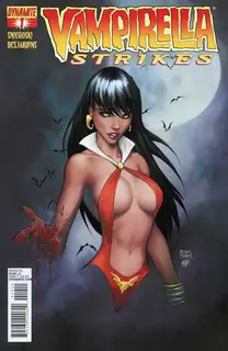 Cover of Vampirella Strikes #1
