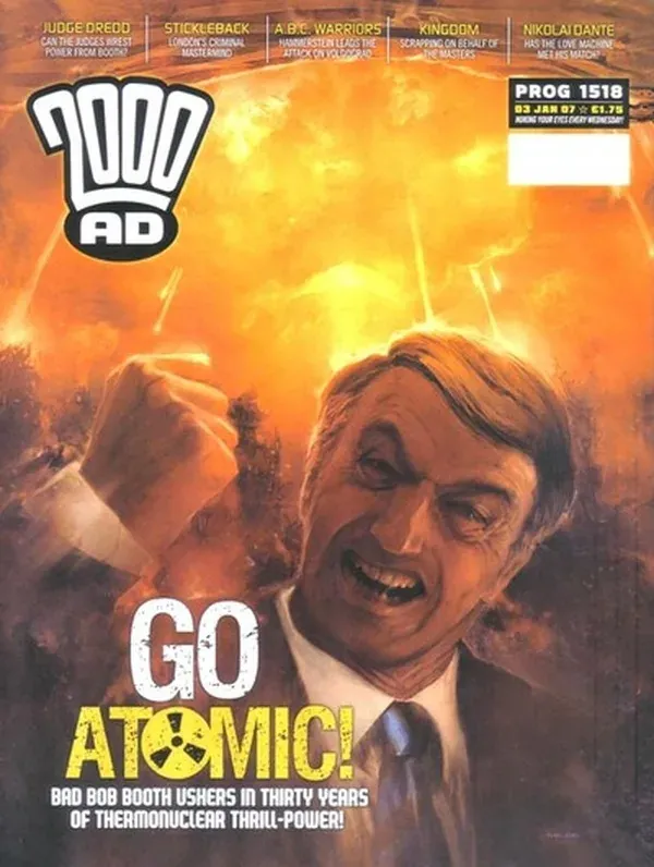 Cover of 2000 AD #1518