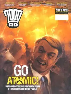 Cover of 2000 AD #1518