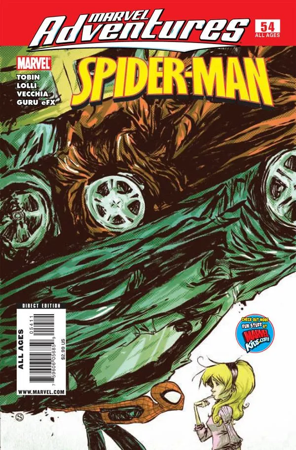 Cover of Marvel Adventures Spider-Man #54