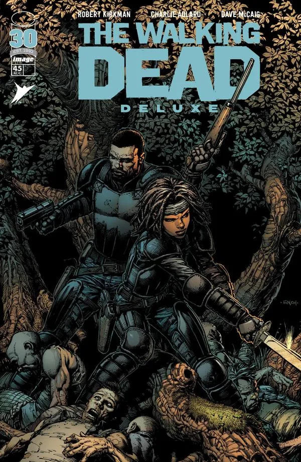 Cover of The Walking Dead Deluxe #45