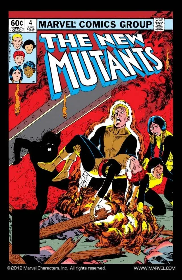 Cover of The New Mutants #4