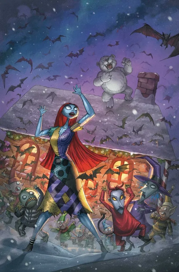 Cover of Tim Burton's the Nightmare Before Christmas: The Shiver of Christmas Town #3