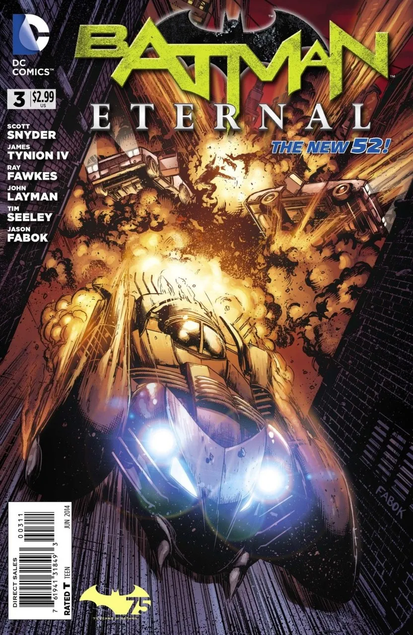Cover of Batman Eternal #3