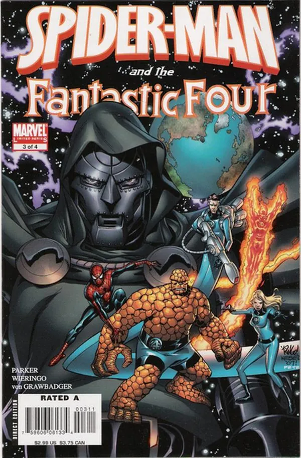 Cover of Spider-Man and the Fantastic Four #3