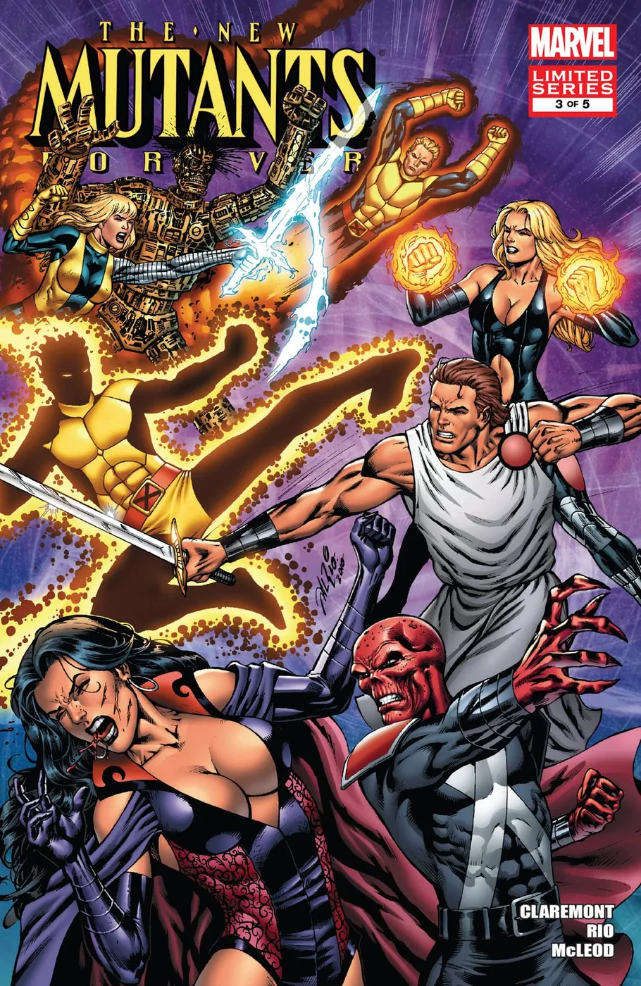 Cover of New Mutants Forever #3