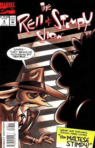 Cover of The Ren & Stimpy Show #8