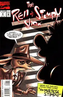 Cover of The Ren & Stimpy Show #8