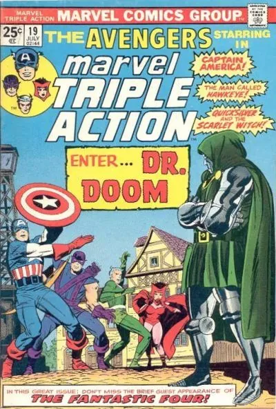 Cover of Marvel Triple Action #19