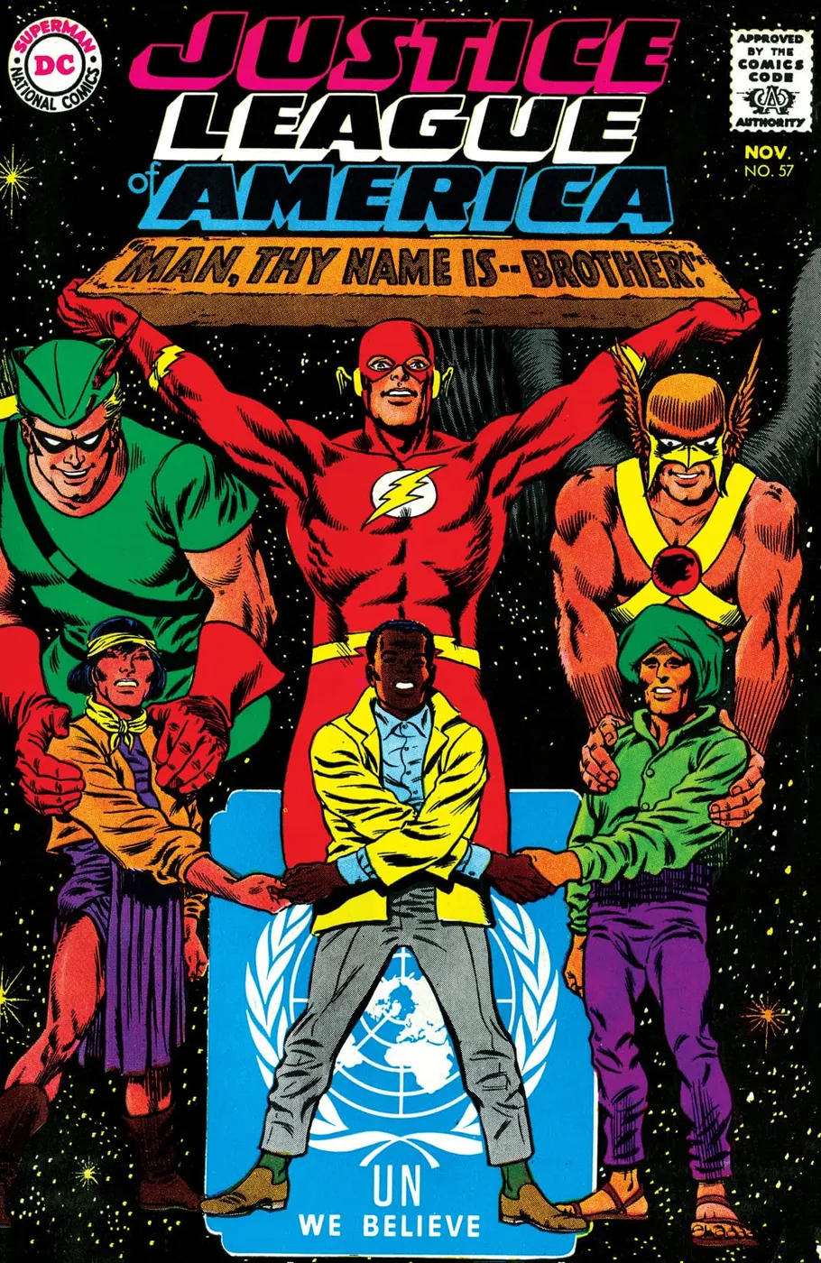 Cover of Justice League of America #57